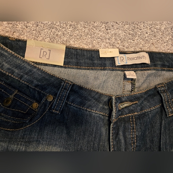 NWT Relativity Women's Curvy Boot Jeans Size 14 - Picture 4 of 10
